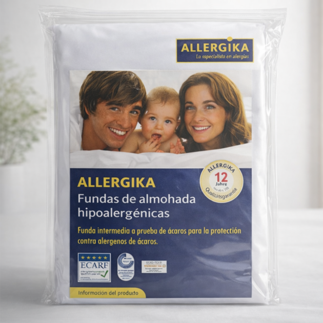 Fundas de almohada antialergénicas