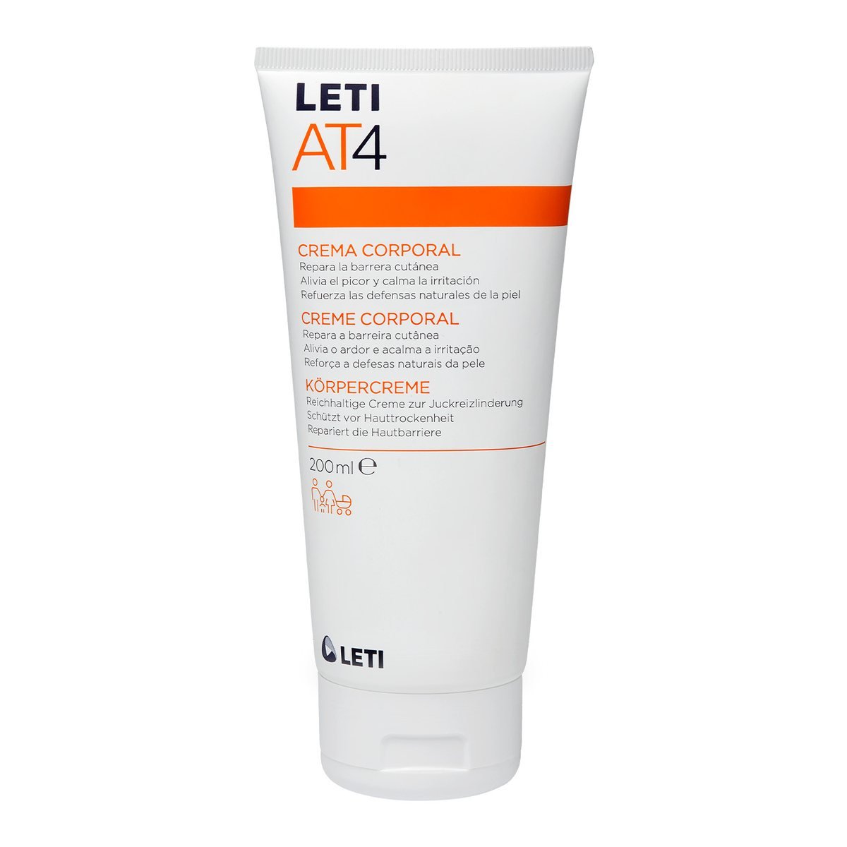 LETI AT4 Crema Corporal Piel Atópica 200 mL