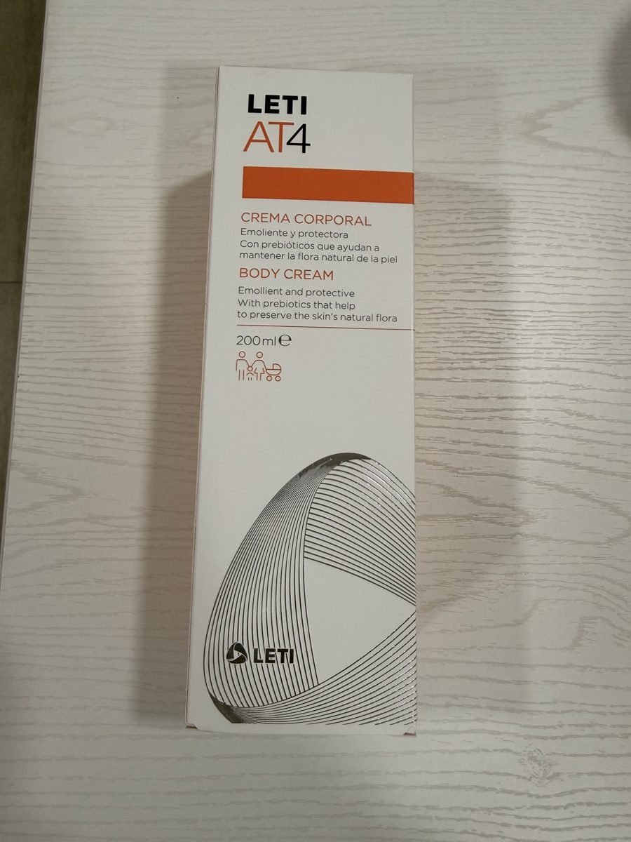 LETI AT4 Crema Corporal Piel Atópica 200 mL – foto real del producto