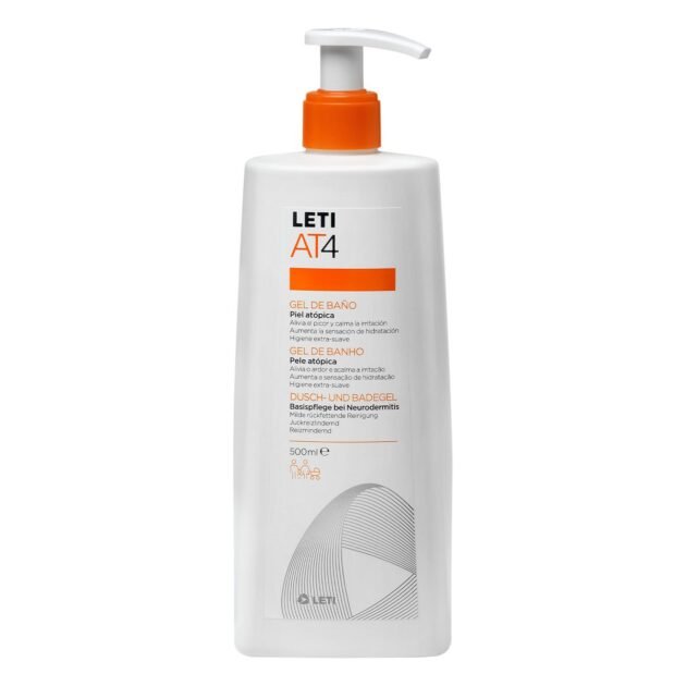 LETI AT4 Gel de Baño Piel Atópica 500 mL