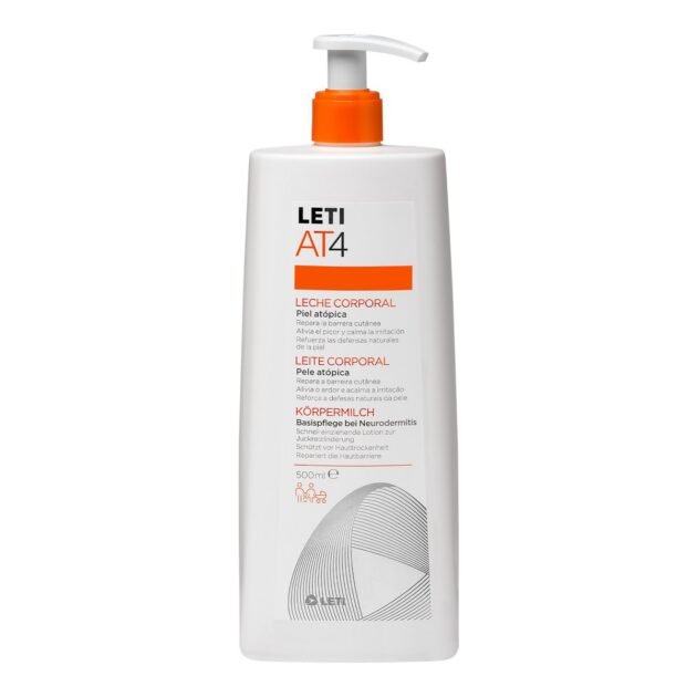 LETI AT4 Leche Corporal Piel Atópica 500 mL